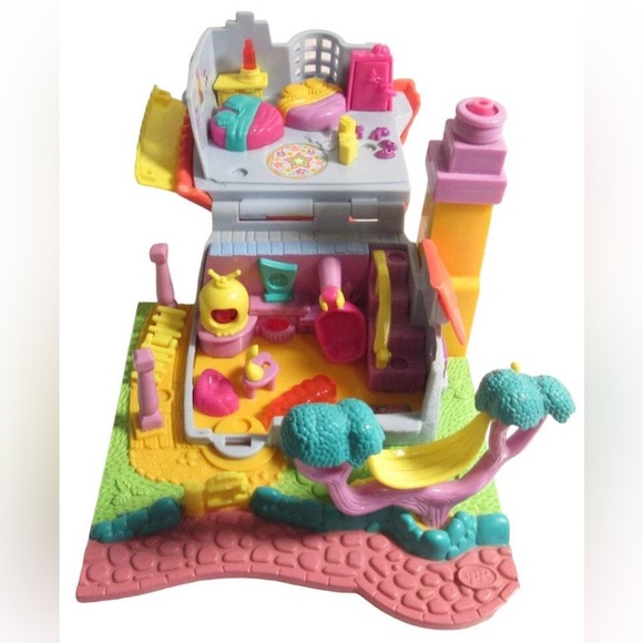 1994 Polly Pocket Light-up Kitty House Building ONLY Bluebird Toys - Picture 5 of 5